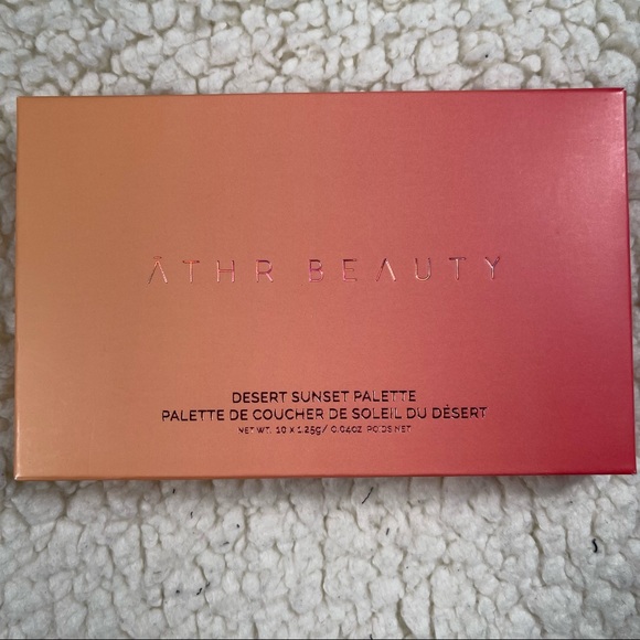ĀTHR Beauty Desert Sunset Palette, amber infused 10 richly pigmented warm tones - Picture 3 of 6